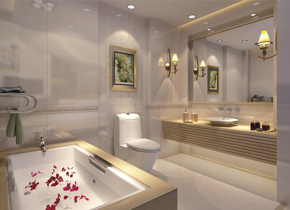 1xBET瓷砖KPT36307铺贴应用效果