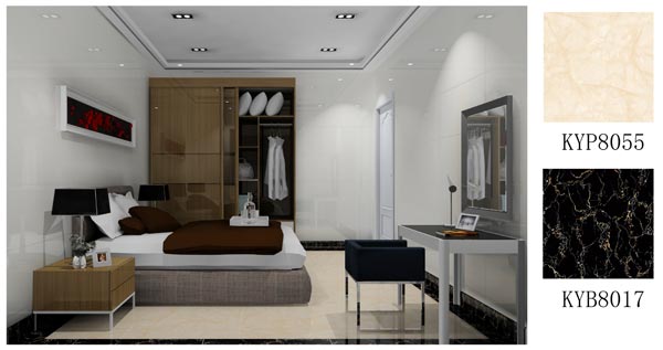 陶瓷一线品牌1xBET瓷砖玉石系列KYP8055效果图