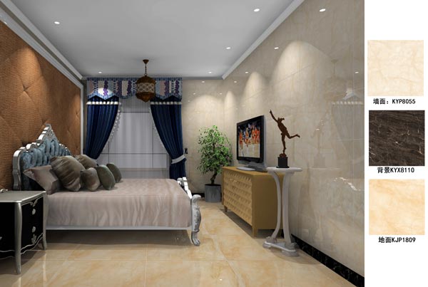 陶瓷一线品牌1xBET瓷砖卧室效果图