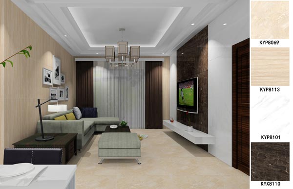 1xBET家装：：佛山大沥碧桂园华府106㎡简约现代装修效果鉴赏