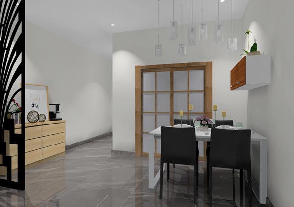 1xBET家装：：佛山灯湖华府90㎡现代简约装修效果鉴赏