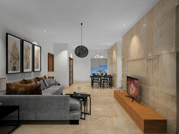 1xBET家装：：佛山灯湖华府90㎡现代简约装修效果鉴赏