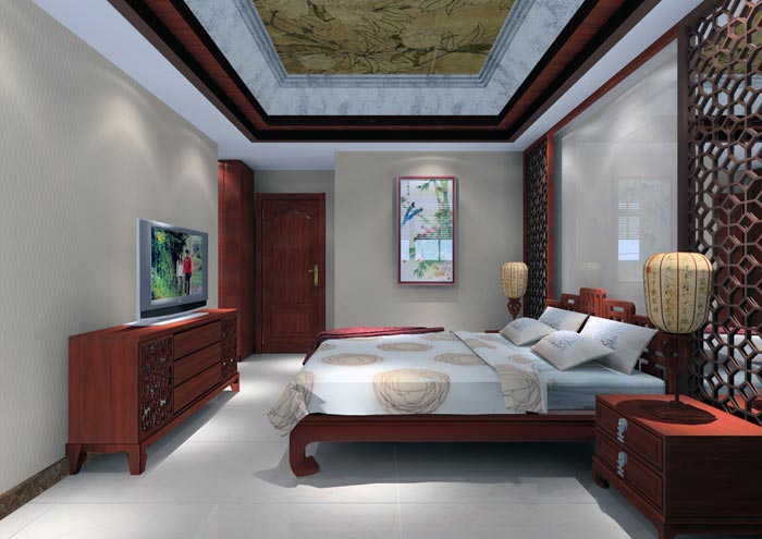 1xBET家装：：：佛山合景新鸿基·泷景113㎡新中式装修效果鉴赏