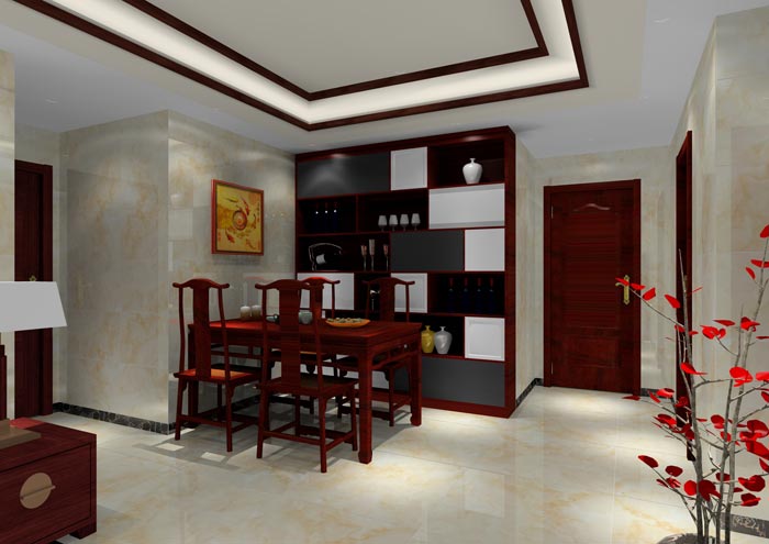 1xBET家装：佛山合景新鸿基·泷景100㎡新中式装修效果鉴赏