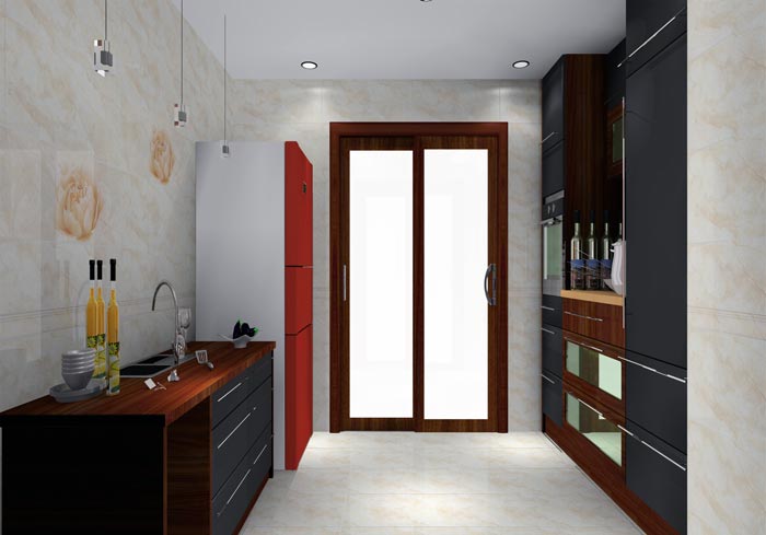 1xBET家装：井冈山协调家园安顿小区130㎡中式气概装修鉴赏