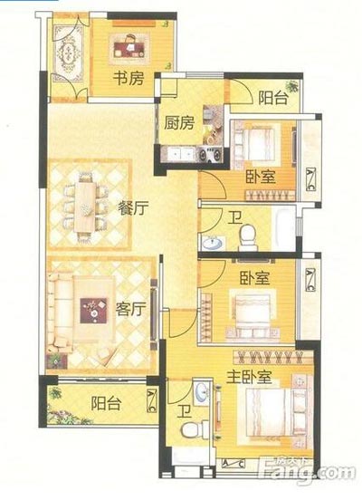 本单位的设计整体色调接纳的是木色，，，不但沿用了中式的正经高雅，，，同时加入一些时尚的元素，，，让整个空间多了现代的时尚感受，，，却不失中式的正经。。