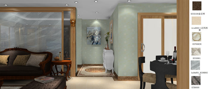 1xBET家装：成都中环丰锦155㎡的欧式气概装修鉴赏