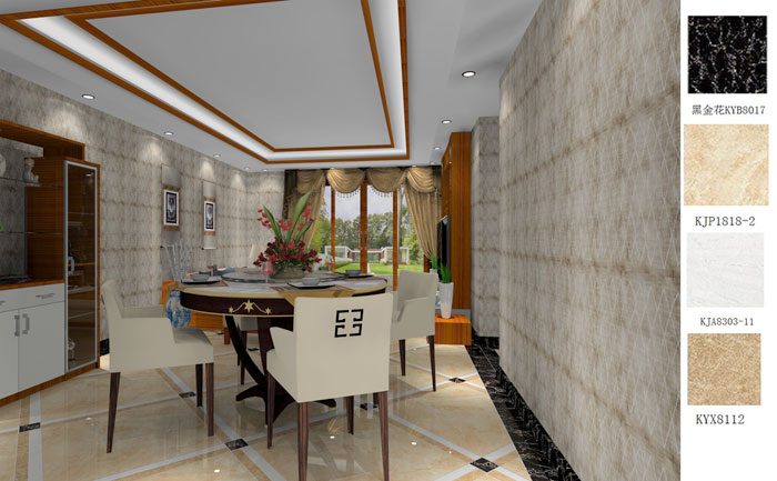 1xBET家装：：成都中环丰锦98㎡的中式气概装修鉴赏