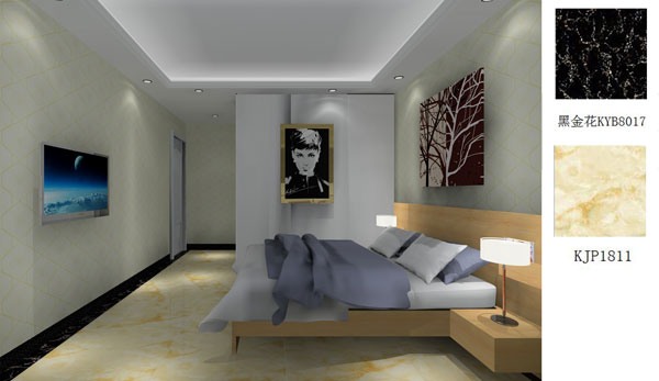 1xBET家装：佛山禅城怡翠晋盛花园100㎡的现代气概装修鉴赏