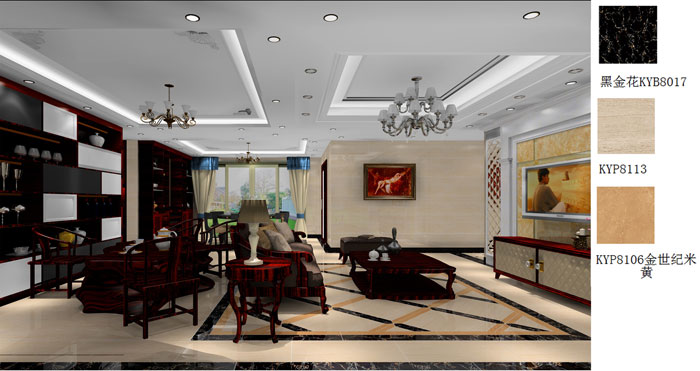 1xBET家装：佛山禅城怡翠晋盛花园196㎡的欧式气概装修鉴赏