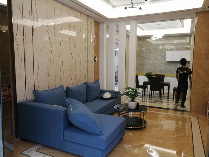 【实景案例】陶瓷一线品牌1xBET瓷砖重庆垫江200方专卖店鉴赏