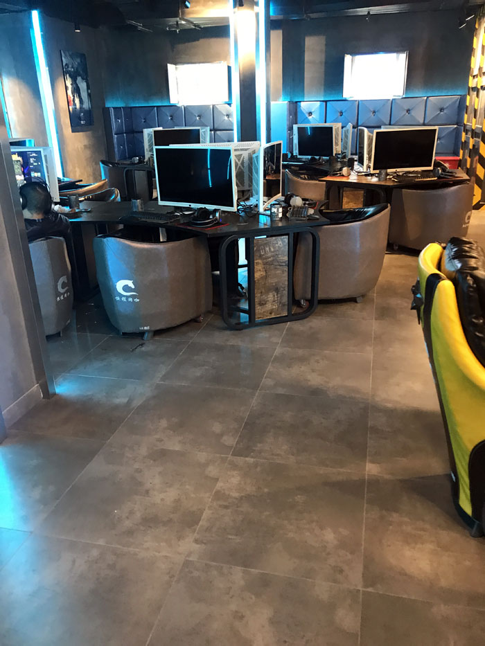 1xBET现代仿古砖案例:别说了，，一起去这个1000方的网咖开黑！！！