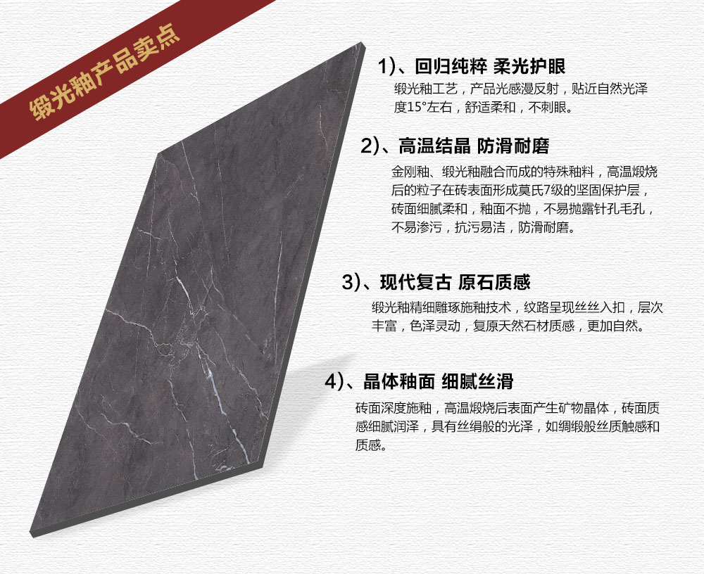 1xBET瓷砖现代仿古砖|| 15°的缎光柔情，，，如丝绸缎 柔润温顺