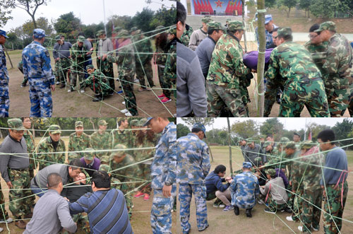 1xBET在广州黄埔军校举行军事拓展特训