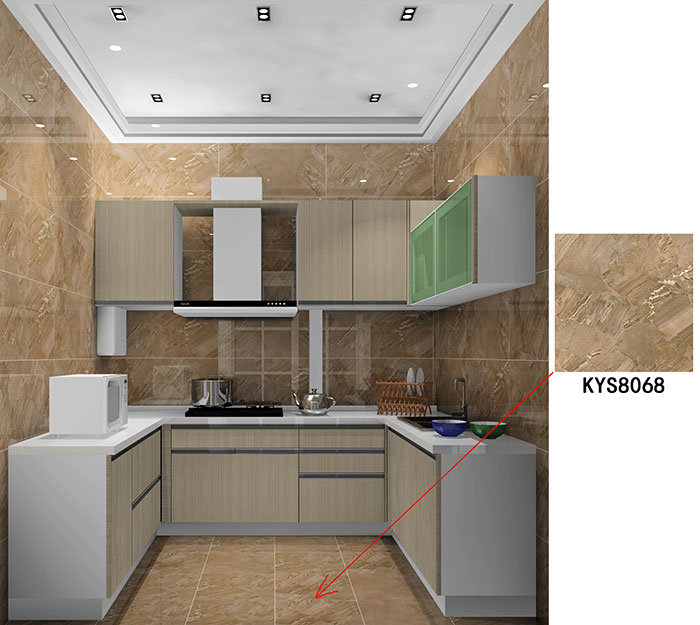 大沥碧桂园·华府装修案例厨房效果图