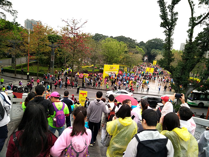 2017漂亮佛山50KM徒步